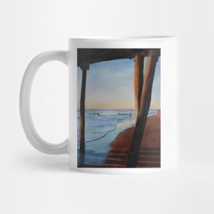 Under the Pier Sunrise Mug